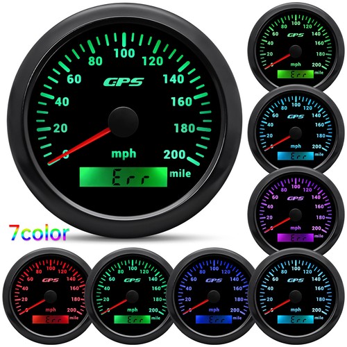 85mm black gps - 85mm, speedometer